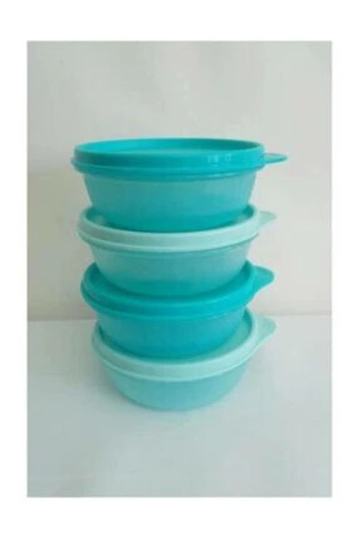 Tupperware Mavi Şeker Kap 4lü ürün görseli 1