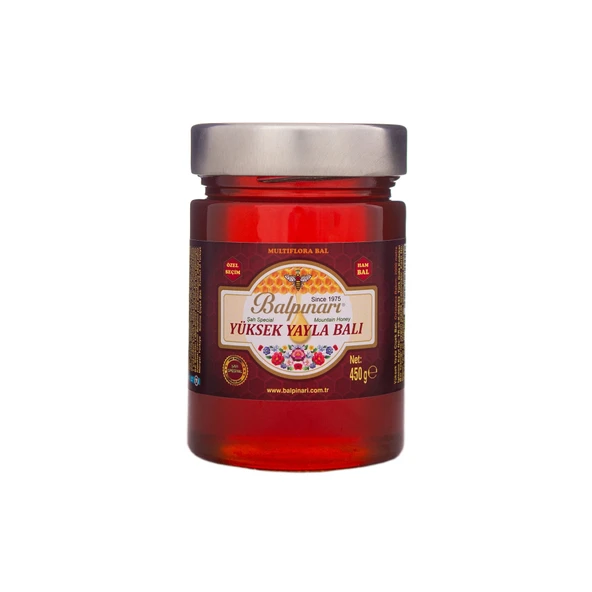 Balpınarı Şah Spesiyal Yüksek Yayla Çiçek Balı 450 G ürün görseli 1