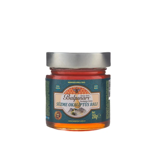 Balpınarı Özel Seçim Süzme Okaliptüs Ham Balı 250 g ürün görseli 1