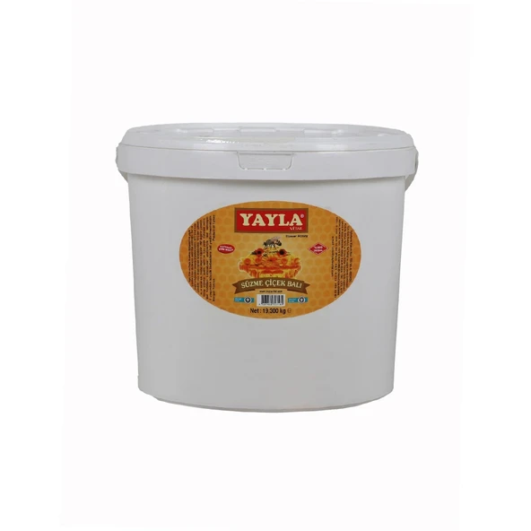 Yayla Süzme Çiçek Balı 20 Kg (Kova) ürün görseli 1