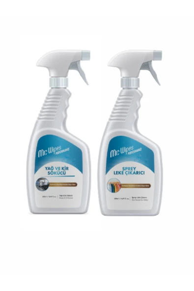Farmasi Mr. Wipes Sprey Leke Çıkarıcı & Mr. Wipes Yağ Ve Kir Sökücü ürün görseli 1