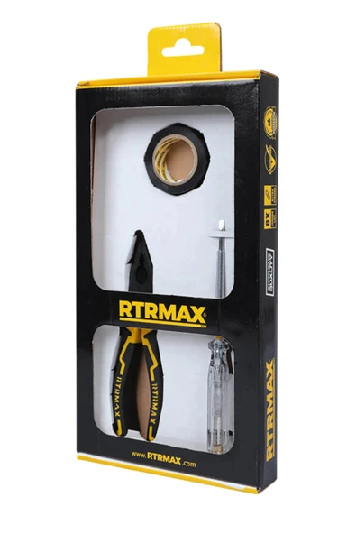 Rtrmax Rtk7002 3'lü Tamir ve El Aleti Seti - Resim 2