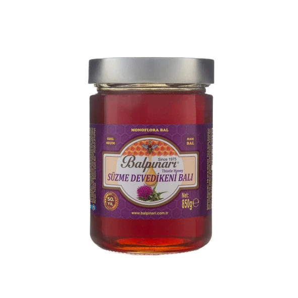Balpınarı Özel Seçim Süzme Devedikeni Ham Balı 850 g ürün görseli 1