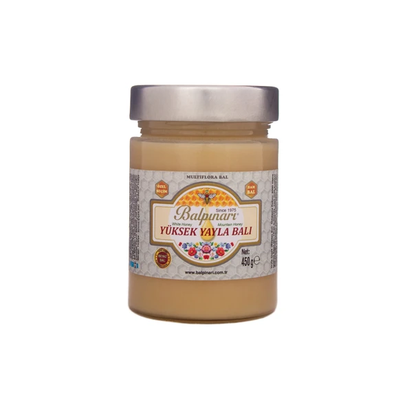 Balpınarı Yüksek Yayla Balı (Beyaz Bal) 450 g ürün görseli 1