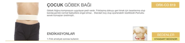 ORLEX Çocuk Göbek Bağı ORX-CO819 - Resim 2