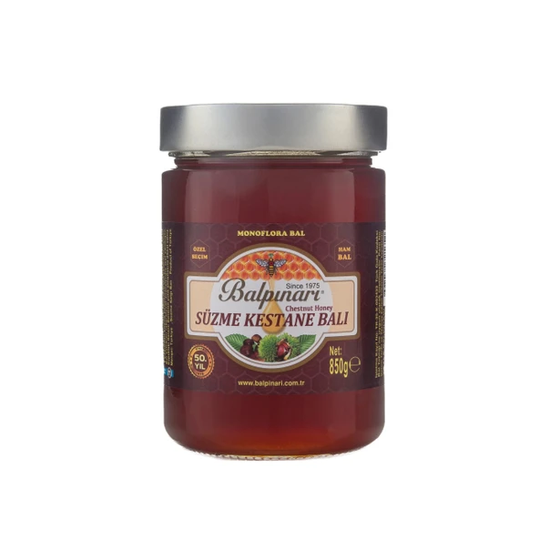 Balpınarı Özel Seçim Süzme Kestane Ham Balı 850 Gr ürün görseli 1