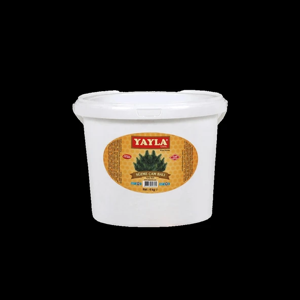 Yayla Süzme Çam Salgı Balı 4 Kg (Kova) ürün görseli 1