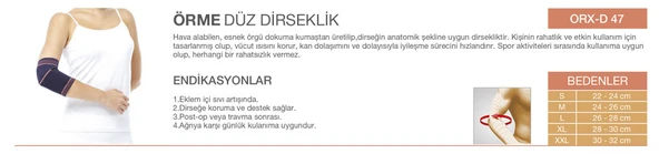 ORLEX Örme Düz Dirseklik ORX-D47 - Resim 2