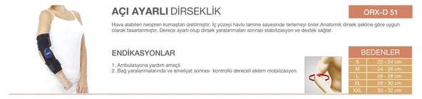 ORLEX Açı Ayarlı Dirseklik ORX-D51 - Resim 2