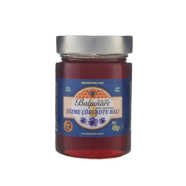 Balpınarı Özel Seçim Süzme Çörekotu Ham Balı 450 g ürün görseli 1