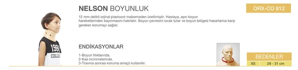 ORLEX Çocuk Nelson Boyunluk ORX-CO812 - Resim 2
