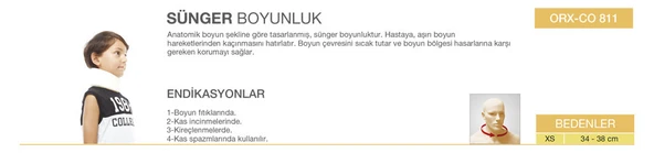 ORLEXÇocuk Sünger Boyunluk ORX-CO811 - Resim 2