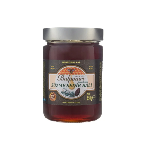Balpınarı Özel Seçim Süzme Sedir Ham Balı 850 g ürün görseli 1
