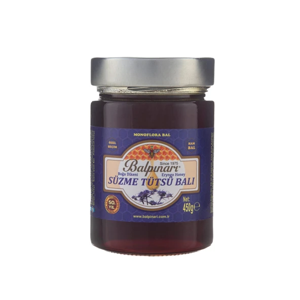 Balpınarı Özel Seçim Süzme Tütsü (Boğa Dikeni) Ham Balı 450 g ürün görseli 1