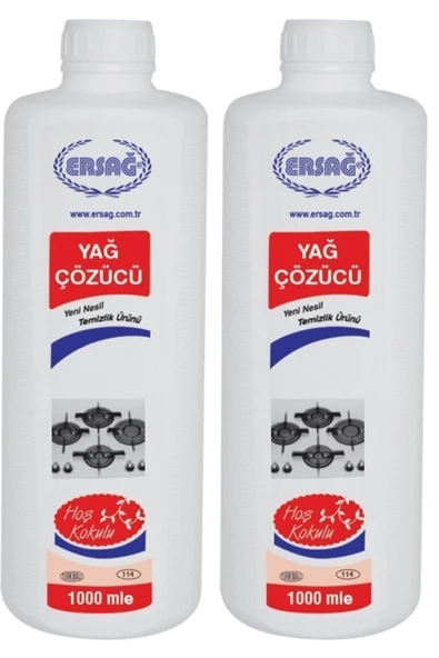 Ersağ Yağ Çözücü 1000 ml 2 Adet Bitkisel Ürün 114-54 ürün görseli 1