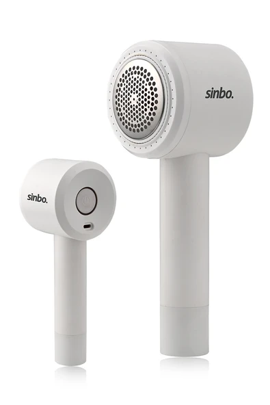 Sinbo SS-4076 Şarjlı Tiftik Temizleyici Beyaz  – 6 Paslanmaz Çelik Bıçaklı, Type-C Şarjlı, Yapışkanlı Roller Başlıklı ürün görseli 1