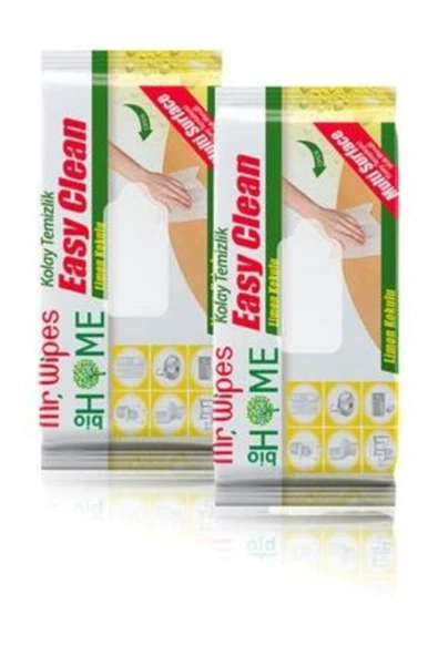 Farmasi Mr. Wipes Çok Amaçlı Yüzey Temizleme Mendili Limon 40 Yaprak 2'li Set ürün görseli 1