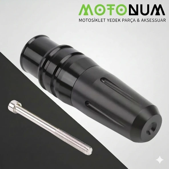 Sym Fiddle 3 200  Egzoz Koruma Takozu-Siyah-Mek1434 ürün görseli 1
