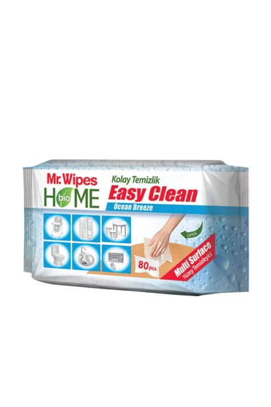 Farmasi Mr. Wipes Çok Amaçlı Yüzey Temizleme Mendili Okyanus Ferahlığı 80 Yaprak ürün görseli 1