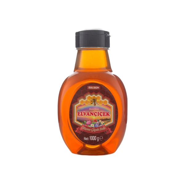 Elvançiçek Süzme Çiçek Balı 1 Kg (Pet Matara) ürün görseli 1