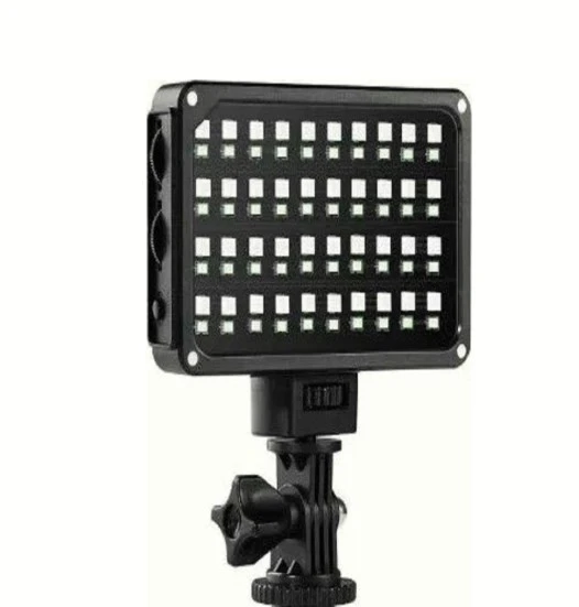 GVM 7S RGB Kamera Üstü Dahili Akülü Mobil Led Işık (12x8cm) ürün görseli 1
