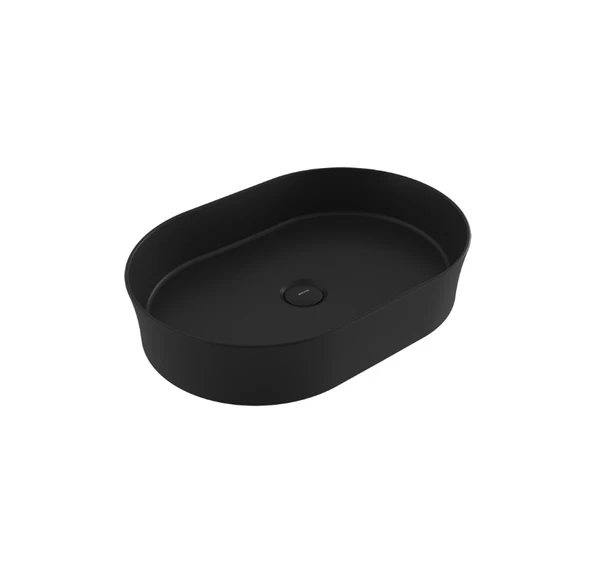Bocchi Vessel Oval Lavabo 55x38 cm Mat Siyah 1521-004-0125 ürün görseli 1