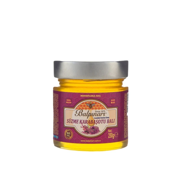 Balpınarı Özel Seçim Süzme Karabaşotu Ham Balı 250 g ürün görseli 1