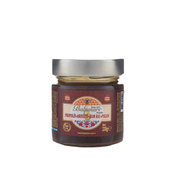 Balpıınarı Propolis - Arısütü - Ham Bal - Polen 230 G ürün görseli 1