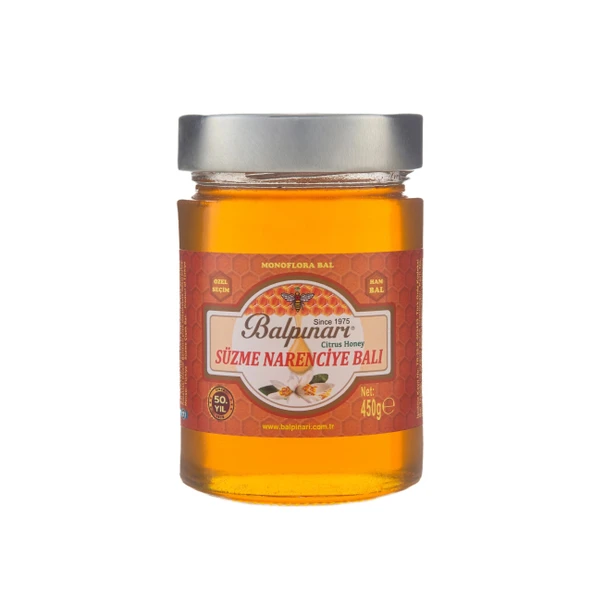 Balpınarı Özel Seçim Süzme Narenciye Ham Balı 450 g ürün görseli 1