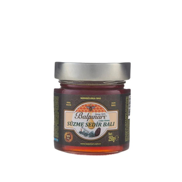 Balpınarı Özel Seçim Süzme Sedir Ham Balı 250 g ürün görseli 1
