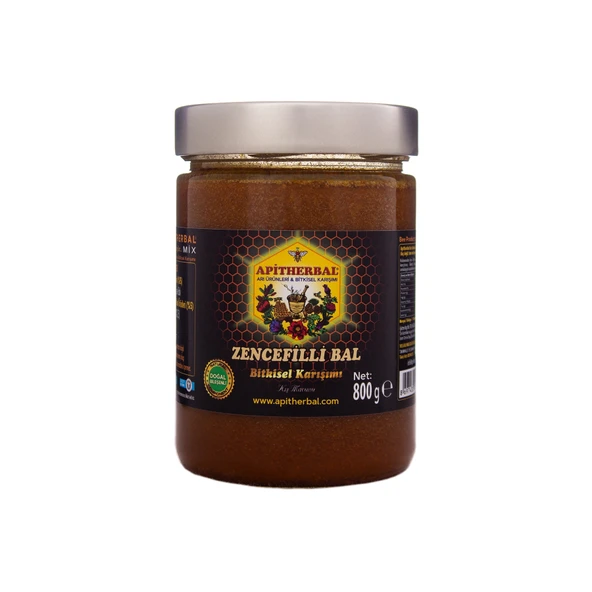Mix Zencefilli Bal (Kış Mix) 800 g ürün görseli 1