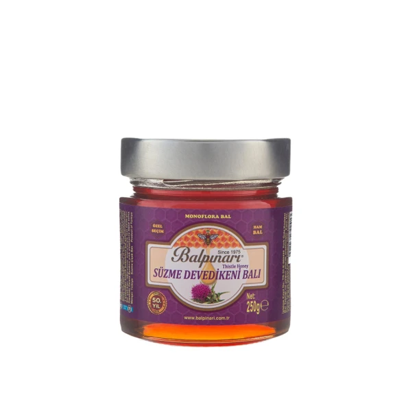 Balpınarı Özel Seçim Süzme Devedikeni Ham Balı 250 g ürün görseli 1