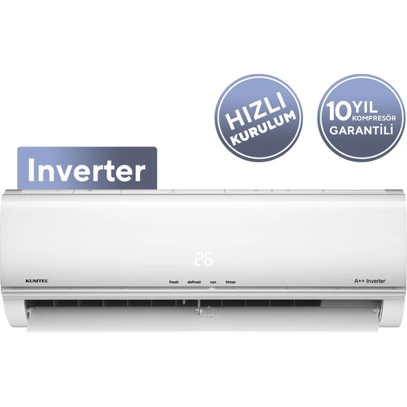 Kumtel Matsu KMSAC-12 A++ 12000 BTU Inverter Duvar Tipi Klima ürün görseli 1