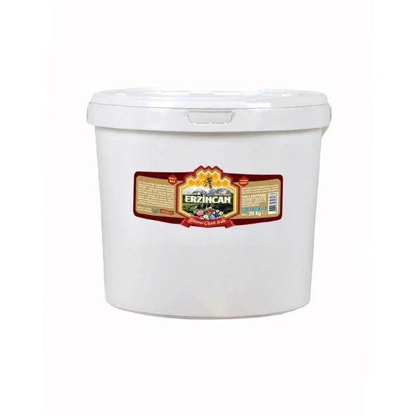 Erzincan Süzme Çiçek Balı 20 kg (Kova) ürün görseli 1