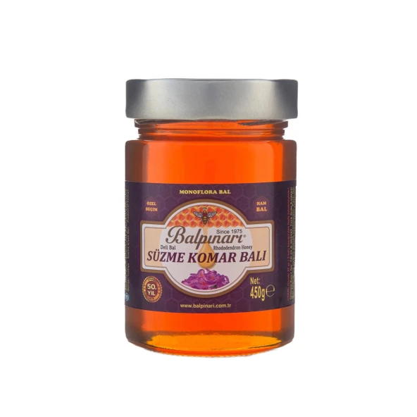 Balpınarı Özel Seçim Süzme Komar (Deli) Ham Balı 450 g ürün görseli 1