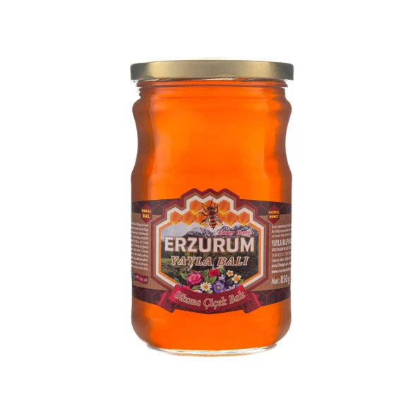 Erzurum Yayla Süzme Çiçek Balı 850 g ürün görseli 1