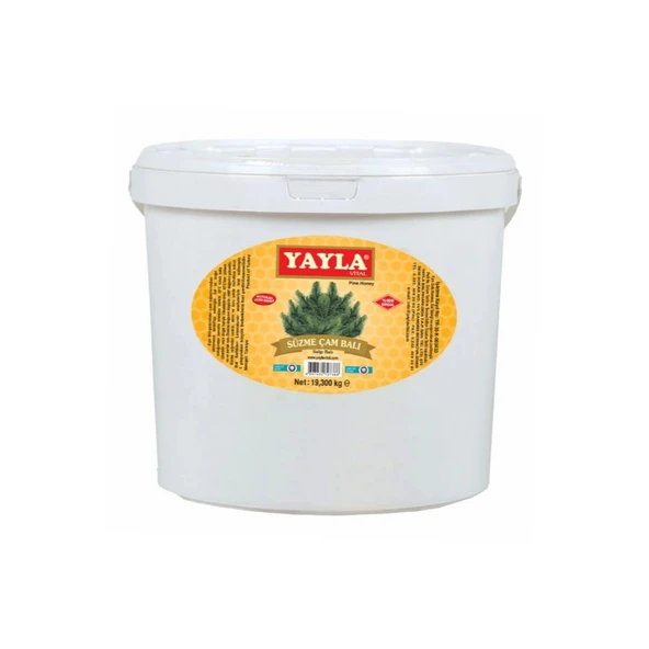 Yayla Süzme Çam Salgı Balı 20 Kg (Kova) ürün görseli 1