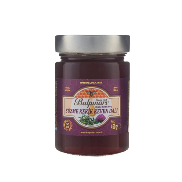 Balpınarı Süzme Keven Kekik Balı 450g ürün görseli 1