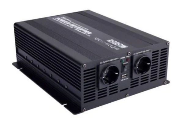 Max Modifiye Sinüs İnvertör 12V 2000W Modified Sine Wave Inverter (NM2K-212) ürün görseli 1