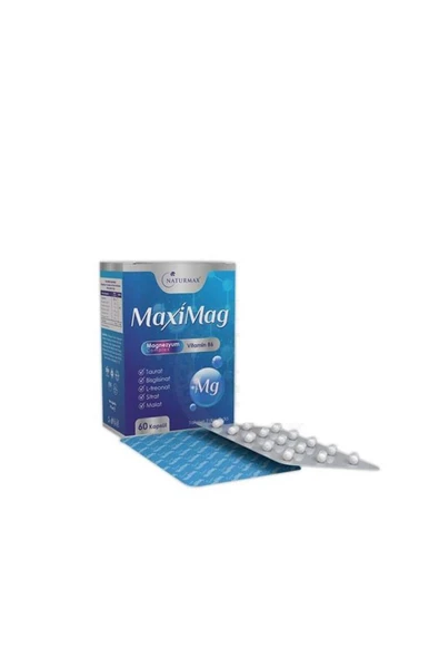 Naturmax Maximag Magnezyum Complex 60 Kapsül ürün görseli 1