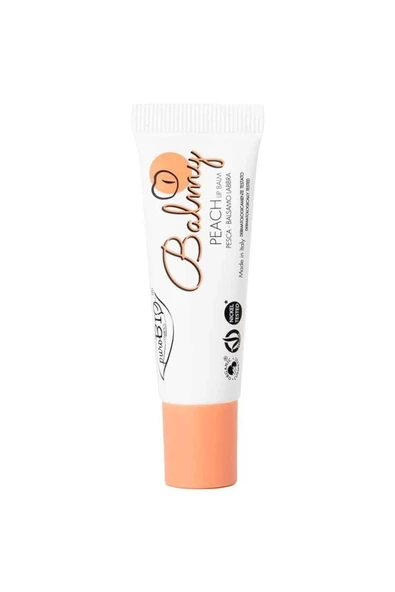 purobıocosmetics PuroBio Cosmetics Organik Peach Lip Balm 10 ml ürün görseli 1