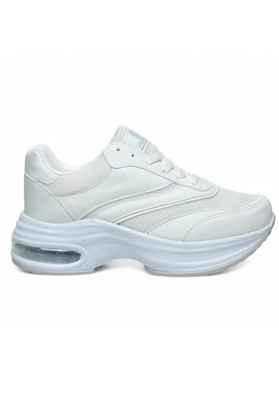 Bluefeet Drk Beyaz Fileli Kadın Sneaker Spor Ayakkabı ürün görseli 1