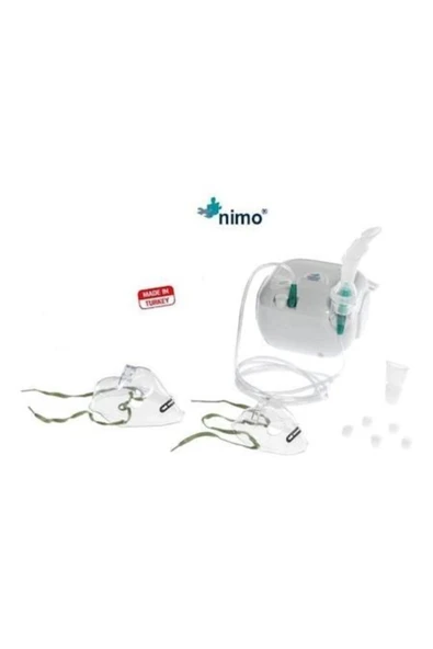 Nimo Mini Kompresörlü Kompak Nebulizatör Cihazı. ürün görseli 1