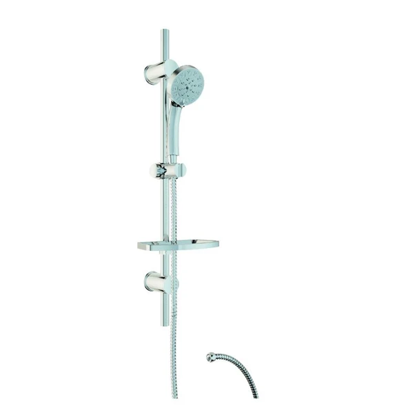 Creavit SH415 Sürgülü Duş Seti - Krom ürün görseli 1