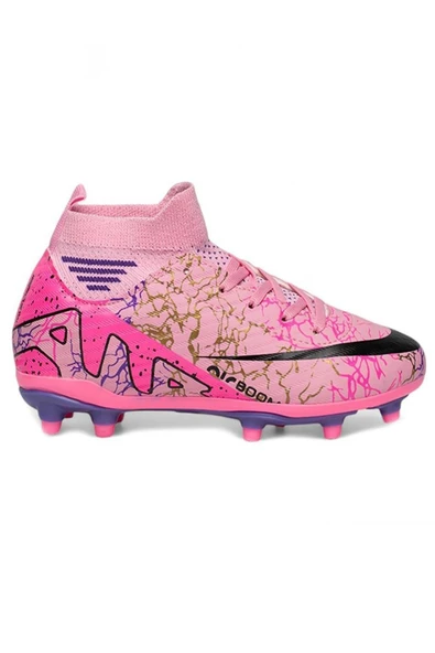 Bluefeet Lga Pembe Çoraplı Unisex Futbol Krampon ürün görseli 1