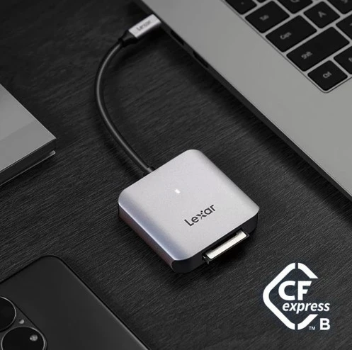 Lexar RW510 CFexpress Type-B USB 3.2 Gen2 Kart Okuyucu - Resim 3
