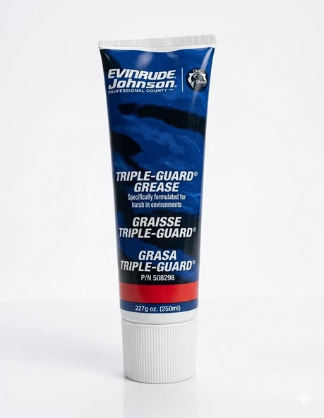 BRP Evinrude Johnson Gress 8 Oz Su Tutmaz Suya Dayanıklı Tekne Gres Yağı Triple-Guard Marine Grease ürün görseli 1