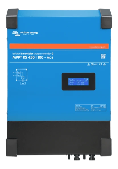 Victron Solar Şarj Kontrol Cihazı SmartSolar MPPT RS 450/100-MC4 Charge Controller (SCC145110510) ürün görseli 1