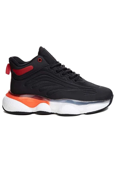 Bluefeet Gcl Siyah Beyaz Erkek Basket Sneaker Spor Ayakkabı ürün görseli 1