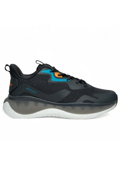 Bluefeet Pnr Gri Siyah Triko Erkek Sneaker Spor Ayakkabı ürün görseli 1